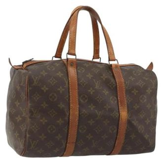 Louis Vuitton Pre-owned Boston Bag - Dames - Pre-owned - Bruin - Maat: ONE Size Leer