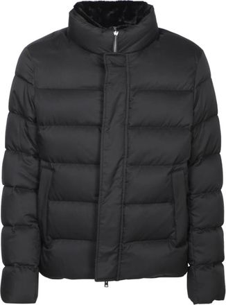 Herno Arendelle Jas - Heren - Winterjassen - Zwart - 3XL - Leer - Jassen