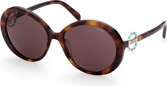 Pucci Emilio Pucci EP0164 52E Womens Sunglasses Tortoiseshell Size 58