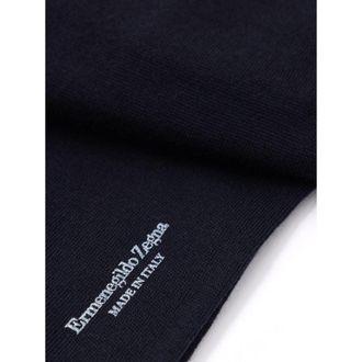 Ermenegildo Zegna Merino Wool Blend Socks - Navy