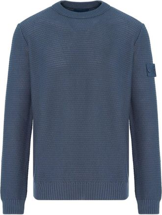 Stone Island GHOST S00FA SWEATER Size: XXL, colour: BLUE