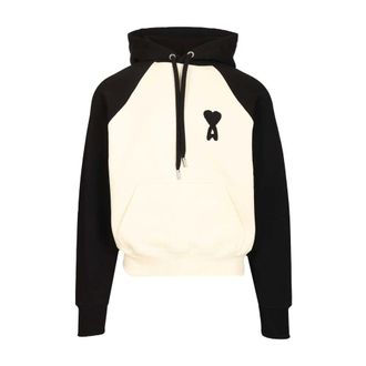 Ami De Coeur Hoodie - male - Ami Paris - Hoodies - White - XL - Sweatshirts & Hoodies