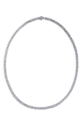 Lana Jewelry 14K Gold Diamond Tag Necklace in White Gold at Nordstrom, Size 16