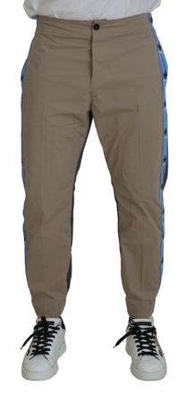 Dsquared2 Dsquared&sup2; Cotton Two Tone Men Casual Mens Pants (Pre-Owned)