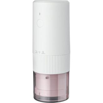 OEM Moulin &Agrave; Caf&eacute; - Meules Coniques En C&eacute;ramique - R&eacute;glage Pr&eacute;cis 18 Positions - Portable Sans Fil - Blanc - 1 Pi&egrave;ce