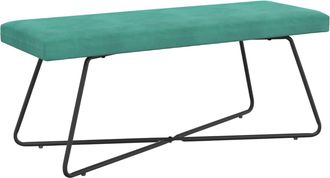 vidaXL Banco Tuquesa 110 X 40 X 45 Cm Terciopelo Vidaxl