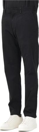 Tommy Hilfiger Chinos Mw 0Mw 40690Bds - Heren - Chinos - Zwart - W36 - Leer - Broeken