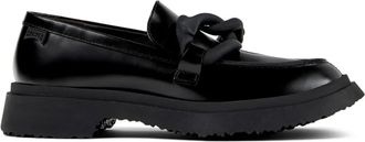 Camper Walden loafers - women - Nubuck Leather/Smooth Leather/Recycled Polyester/Pig Leather/Rubber - 40 - Black