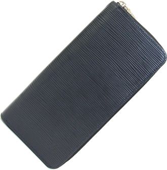 Louis Vuitton Black Noir Long Wallet (Bi-Fold) (Pre-Owned)