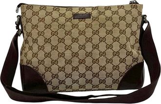 Gucci Pre-owned Gucci GG Canvas Crossbody Ladies DIIUKDTS35R24BKW