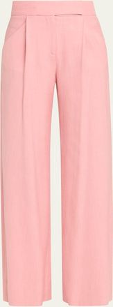Veronica Beard Marbeau Wide-Leg Pants