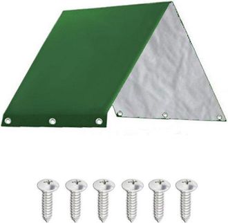 OEM Lona Para Techo, 226 X 132 Cm, Tejido Oxford Impermeable Con Revestimiento Plateado, Techo De Repuesto, Cubiertas De Patio, Tumbonas, Etc