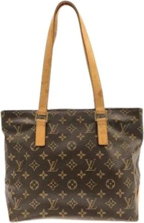 Louis Vuitton Pre-owned Tote Bags, female, Brown, Size: ONE SIZE Pre-owned Vintage Canvas Tote Bag