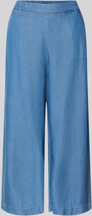 Vero Moda Loose Fit Culotte aus reinem Lyocell Modell BREE in Royal Melange, Gr&ouml;&szlig;e XL