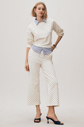 Maude Sofia Polka Dot Knit Pants