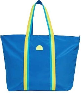Sundek Borsa Bon Tote met Regenboogdetails - unisex - Shoppers - Blauw - ONE Size - Tassen