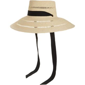 Lack of Color Paloma Sun Hat in Cream at Nordstrom, Size Large