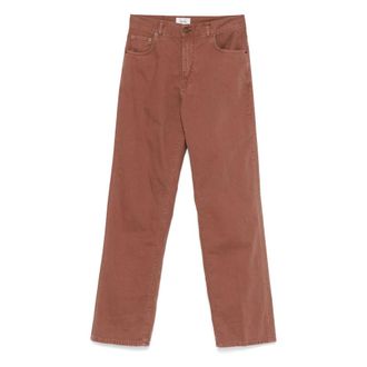 Haikure Bonnie Twill 45 - Dames - Jeans - Bruin - Maat: W28