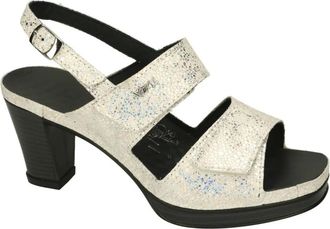 Vital Schoenen, Dames, Wit, 40 EU, Tosca Slingback Sandalen