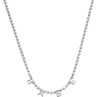 Alex and Ani Babe Tennis Chain Necklace in Silver at Nordstrom
