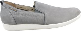 Mephisto Uberto Slip-On - Heren - Loafers - Grijs - 44 1/2 EU - Leer - Schoenen