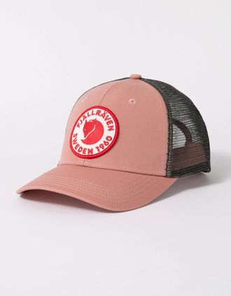 Fj&auml;llr&auml;ven Womens Fjallraven 1960 Logo Unisex Langtradarkeps - Dusty Rose 300 - Red - Size: L/XL