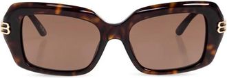 Balenciaga Zonnebril - Dames - Zonnebrillen - Bruin - ONE Size - Accessoires