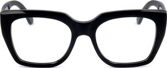 Retro Superfuture 51mm Rectangular Reading Glasses in Black at Nordstrom Rack