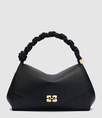 Ganni Sac Very Bou Fine Grained Black, Exclusivit&eacute;