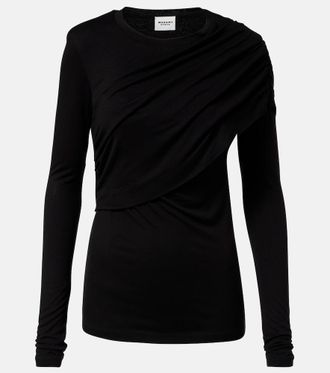 Isabel Marant Dressi draped jersey top