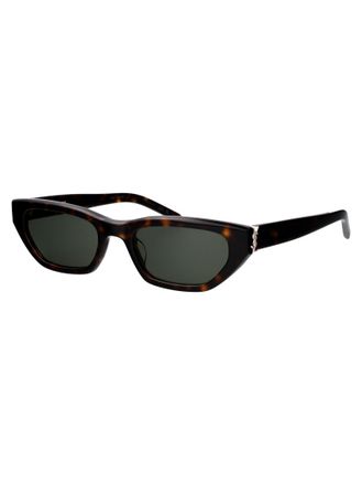 Saint Laurent Unisex Sunglasses Slm126 Havana Acetate Havana-Grey Havana/grey