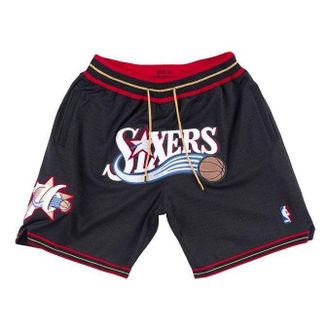 Mitchell & Ness x Just Don Philadelphia 76Ers 2000-01 Shorts Black SHORBW18015-P76BLCK