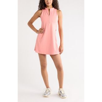 Zella Recreation Minidress & Shorts Set in Pink Berry Ice at Nordstrom, Size Xx-Large