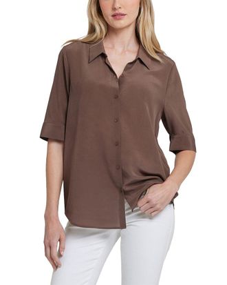 NYDJ Nydj Riley Silk Blouse