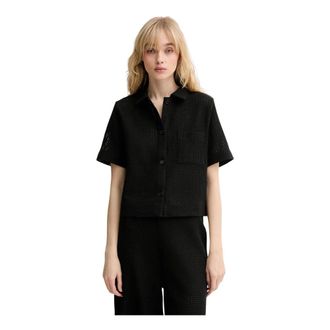 Marc O'Polo Donna, Camicette, Nero, XS, new