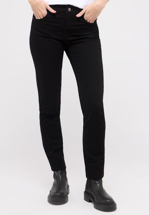 Angels Slim-fit-Jeans ANGELS CICI, Damen, Gr. 34, L&auml;nge 32, schwarz (jetschwarz), Denim/Jeans, Obermaterial: 81% Baumwolle, 18% Polyester, 1% Elasthan, slim 