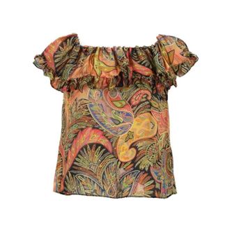 Etro Dames, Blouses & Shirts, Veelkleurig, Maat: S Zijde