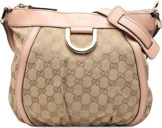 Gucci Pre-owned Gucci GG Canvas Abbey D Ring Crossbody Ladies EEMJP67UDN28PKNJ