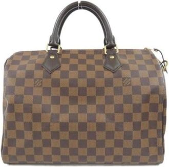 Louis Vuitton Pre-owned Handbags, female, Brown, Size: ONE SIZE Pre-owned Canvas louis-vuitton-bags