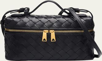 Bottega Veneta Bang Bang Vanity Intrecciato Leather Crossbody Bag