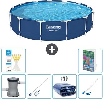 Bestway Piscina Bestway Steel Pro Redonda - 396x84 Cm - 7-piezas S323