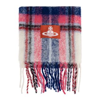 Vivienne Westwood Winter Scarves, unisex, Multicolor, Size: ONE SIZE Fringed Scarf