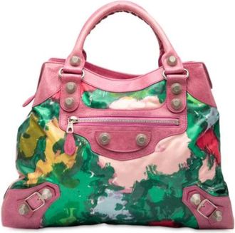Balenciaga Pre-owned Handbags, female, Multicolor, Size: ONE SIZE Pre-owned Vintage Handbag
