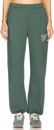 Museum of Peace and Quiet Warped Drawstring Sweatpants In Green