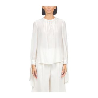 Max Mara Mujer, Blusas y Camisas, Blanco, Talla: M