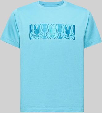 Psycho Bunny Kids Rob Graphic Tee 442 MILKY BLUE / Kids / 2T