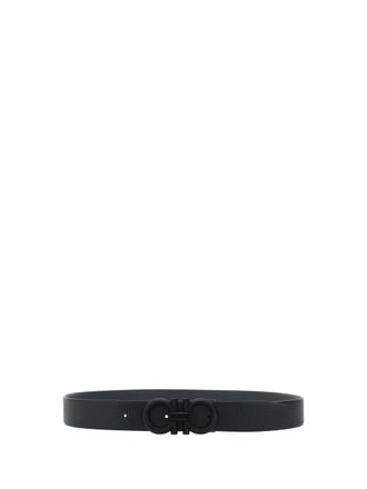 Ferragamo Gancini Belt - Black
