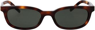 Saint Laurent SL M160 Zonnebril - Dames - Accessoires - Bruin - Maat: 53 MM Nylon
