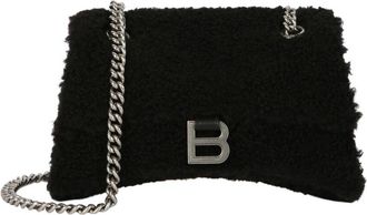 Balenciaga Crush Small Leather Chain Bag