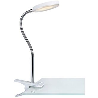 Marksl&ouml;jd Flex - L&aacute;mpara De Mesa Led Para Interior Con Abrazadera Blanca - Markslojd